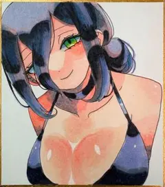 レゼ 色紙 チェンソーマン イラスト