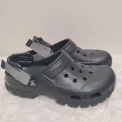 Crocs メガクラッシュ クロッグ ブラック 23cm M5 W7 - メルカリ