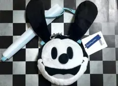 ディズニーリゾート オズワルド ぬいぐるみパスケース ポシェット(タグ付き)