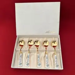 【未使用　箱入り】　ノリタケ  花更紗　ゴールド　スプーン　フォーク 未使用 箱入り】 ノリタケ 花更紗 ゴールド スプーン フォーク