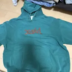 xgirl グリーン フード付きパーカー
