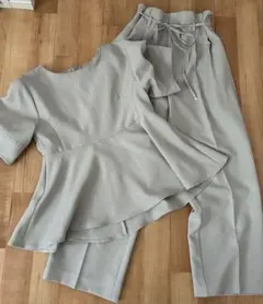 低身長 セットアップ