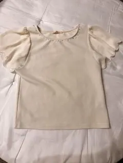 MAJESTIC LEGON マジェスティックレゴン ブラウス 袖フリル