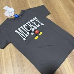 ミッキーマウス　グレー