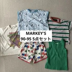 MARKEY'S マーキーズ トップス4点 パンツ1点 90-100セット