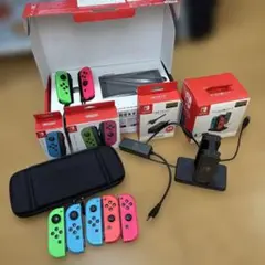 要確認　Nintendo Switch 本体➕Joy-Con➕周辺機器　セット