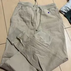Champion ベージュ ジョガーパンツ S チノパン