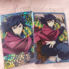 鬼滅の刃 ウエハース10 冨岡義勇 2種　N SR