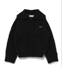 ジャケット・アウター andmary mary quilting jacket black ANDMARY】Mary quilting jacket