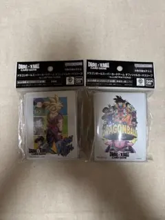 ドラゴンボールフュージョンオフィシャルカードスリーブ 孫悟飯 孫悟空と魔人ブウ