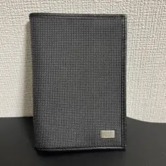 美品 dunhill ダンヒル コンパクト手帳ケース ブラック 本革使用