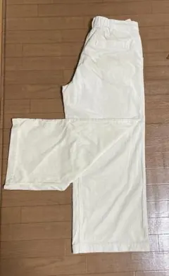 コーデュロイワイドパンツ