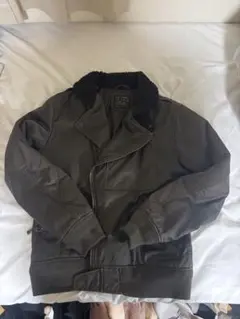 希少！　UNIQLO×KM ユニクロ×キミノリモリシタ　ライダースジャケット