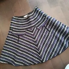 美品 Oscar de la Renta ツイードスカート サイズ4
