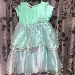ハロウィン　子供　コスプレ　ディズニー　プリンセス ドレス