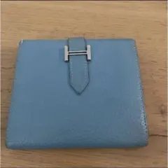 アンメートルキャレ 1metre carre 2つ折 財布 スモークブルー - メルカリ