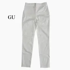 【GU】 ホワイト スキニーパンツ ストレッチ Lサイズ 美品