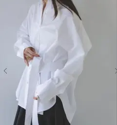 loin. 井川遥 ボリュームスリーブブラウス サイドハシゴレース 新品未 