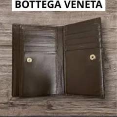 ボッテガヴェネタ　bottega veneta カードケース　ブラウン
