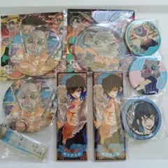 鬼滅の刃　原作絵　嘴平伊之助　コレ缶　隊服ボタン他