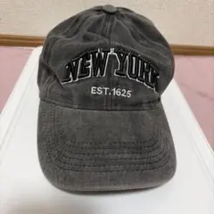 グレー NEW YORK キャップ EST.1625