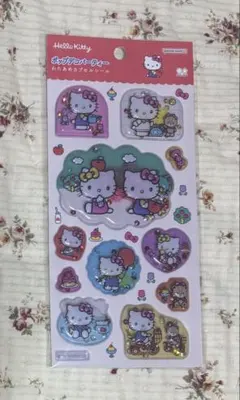 ハローキティ ポップデコパーティー わたあめカプセルシール 未開封