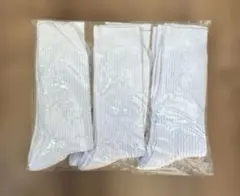 【新品未使用】スクールソックス　 白　6足セット　24cmから26cm