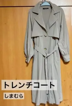 トレンチコート サイドプリーツ bluestrive
