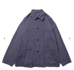 COMOLI コットンドリル ワークジャケット X01-01016 サイズ2 COMOLI X01-01016 コットンドリル ワークジャケット color:FADE BLUE