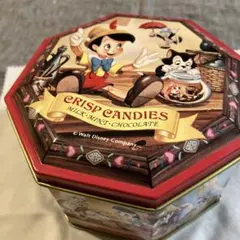 空き缶　東京ディズニーランド クッキー缶等計6個とプーさんの写真立て　缶好き必見