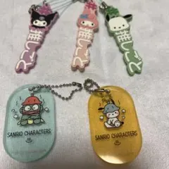 サンリオキャラクター ストラップセット