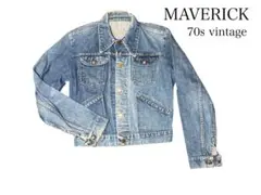 希少】90s MAVERICK デニムジャケット ジャパン製 濃紺 M - メルカリ