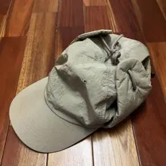 Nine Tailor フライトキャップ ベージュ