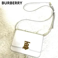 BURBERRY バーバリー ショルダーバッグ ホワイト TB ゴールド金具のサムネイル