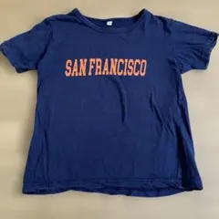SAN FRANCISCO ロゴ Tシャツ ネイビー 130cmのサムネイル