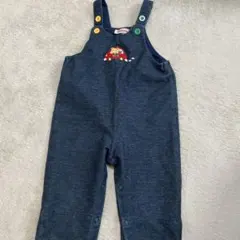 miki HOUSE ネイビー オーバーオール