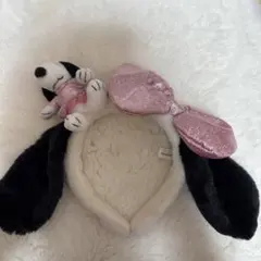 USJ ユニバ　スヌーピー　ベル　兄弟　耳付き　カチューシャ