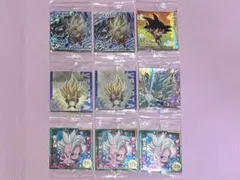 ドラゴンボール　シールウエハース　にふぉるめーしょん　ベジット　他9点