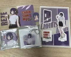 レゼ　チェンソーマン　カフェ　アクリルスタンド 缶バッジ　レゼ編　５点セット