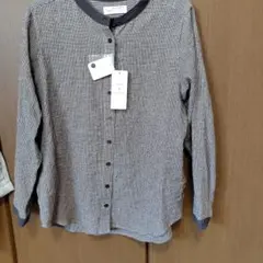 SELF+SERVICE 長袖シャツ チェック柄