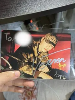 SEVENTEEN セブチ Attacca バーノン サイン