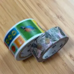 2点 mt マスキングテープ カモ井加工紙 エムティー ワックステープ