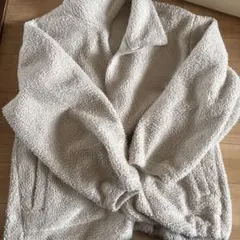 ボアジャケット フリース アイボリー