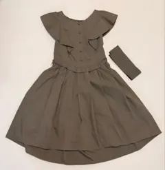 peyton place ノースリーブ　ワンピース（ベルトリボン付き）のサムネイル