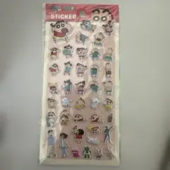 クレヨンしんちゃん ぷっくりシール ステッカー