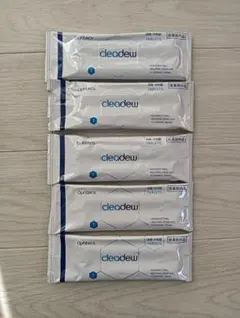 新品　未使用 Ophtecs cleadew 　消毒・中和・洗浄用錠剤　5パック