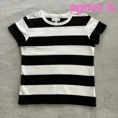 アニエスベー　ワイドボーダー半袖Ｔシャツ　Sサイズ