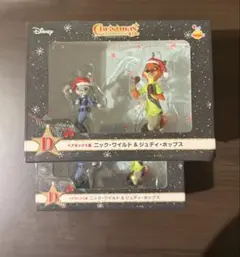 ズートピア　ペアボックス　クリスマスオーナメントくじ箱無し