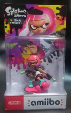 Splatoon amiibo ガール ネオンピンク