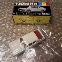 トミカ　黒箱 17-2 日産チェリーF-Ⅱ 1400クーペGX 日本製 当時物のサムネイル